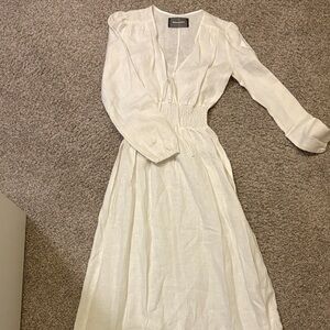Reformation linen dress